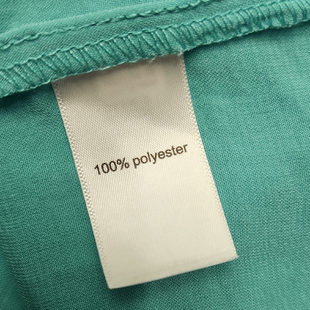 Maurices Atwood Flutter Sleeve Teal Blouse - Picture 8 of 11